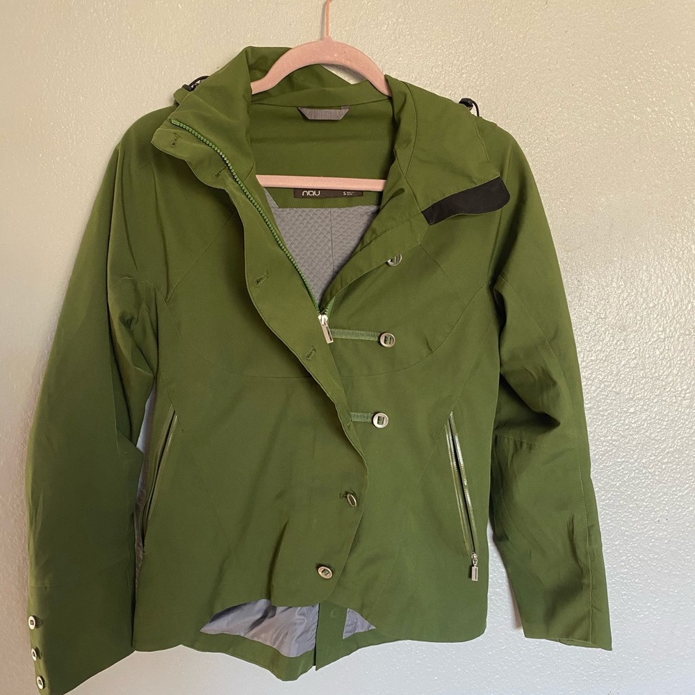 Nau waterproof zip up jacket